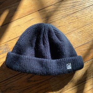 Black Micro Beanie